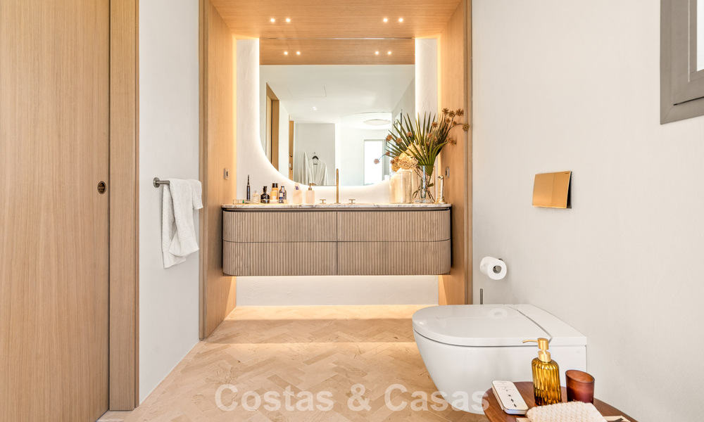 Ultra-luxueus duplex penthouse met bekroond interieur te koop in Los Flamingos Golf Resort in Marbella - Benahavis 782849