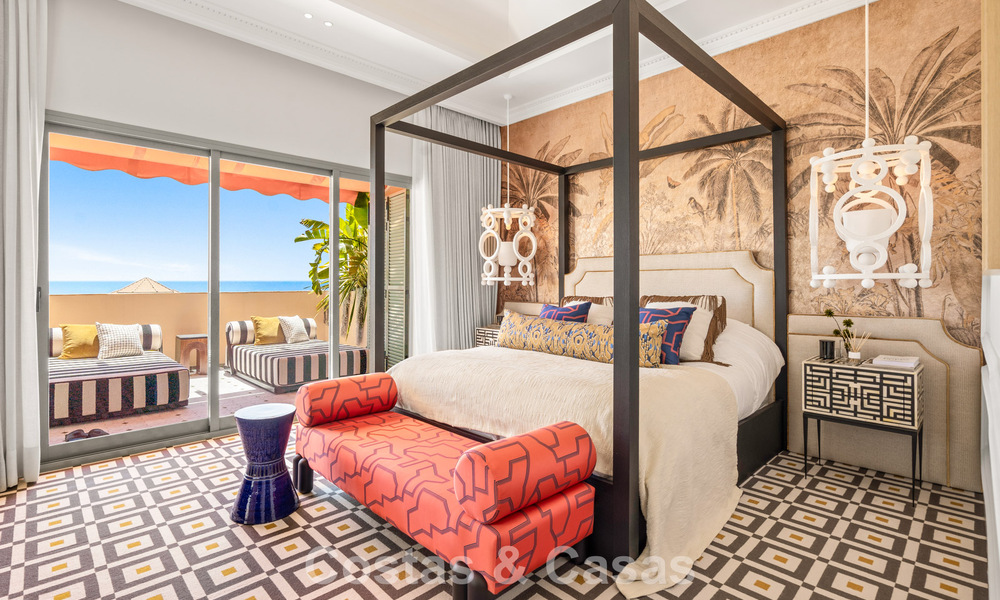 Ultra-luxueus duplex penthouse met bekroond interieur te koop in Los Flamingos Golf Resort in Marbella - Benahavis 782851
