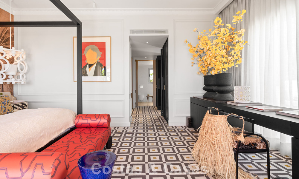 Ultra-luxueus duplex penthouse met bekroond interieur te koop in Los Flamingos Golf Resort in Marbella - Benahavis 782853