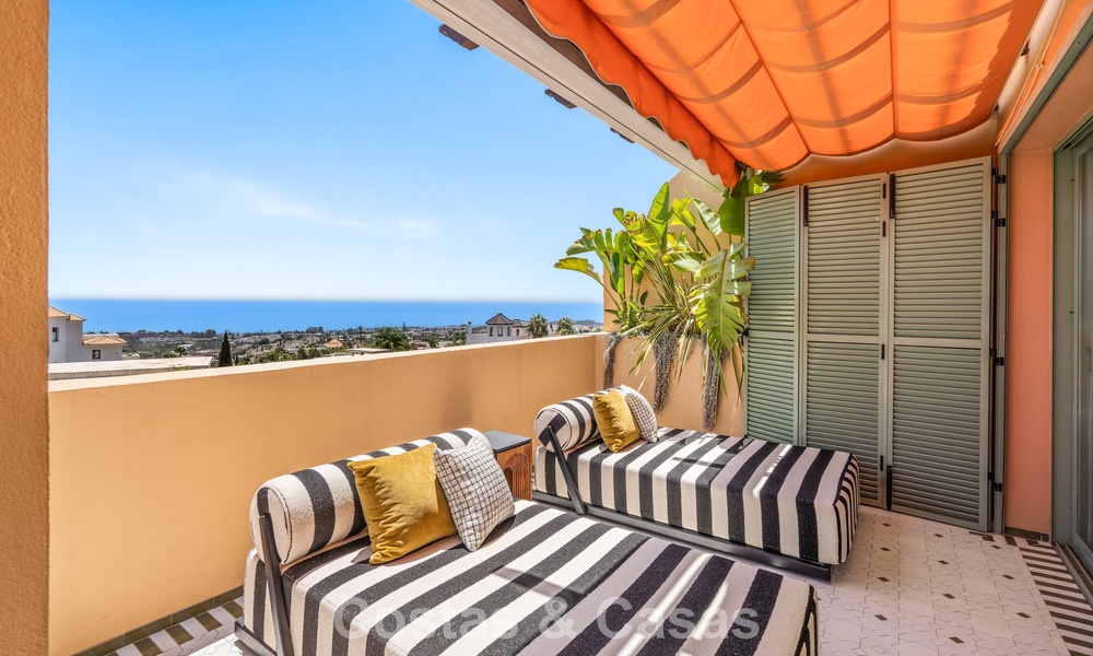 Ultra-luxueus duplex penthouse met bekroond interieur te koop in Los Flamingos Golf Resort in Marbella - Benahavis 782858