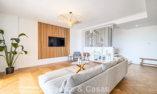 Opportuniteit! 3-slaapkamer luxe penthouse met panoramisch zeezicht te koop in Nueva Andalucia’s golfvallei, Marbella 783315 