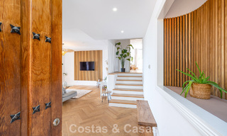 Opportuniteit! 3-slaapkamer luxe penthouse met panoramisch zeezicht te koop in Nueva Andalucia’s golfvallei, Marbella 783318 