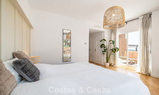 Opportuniteit! 3-slaapkamer luxe penthouse met panoramisch zeezicht te koop in Nueva Andalucia’s golfvallei, Marbella 783336 