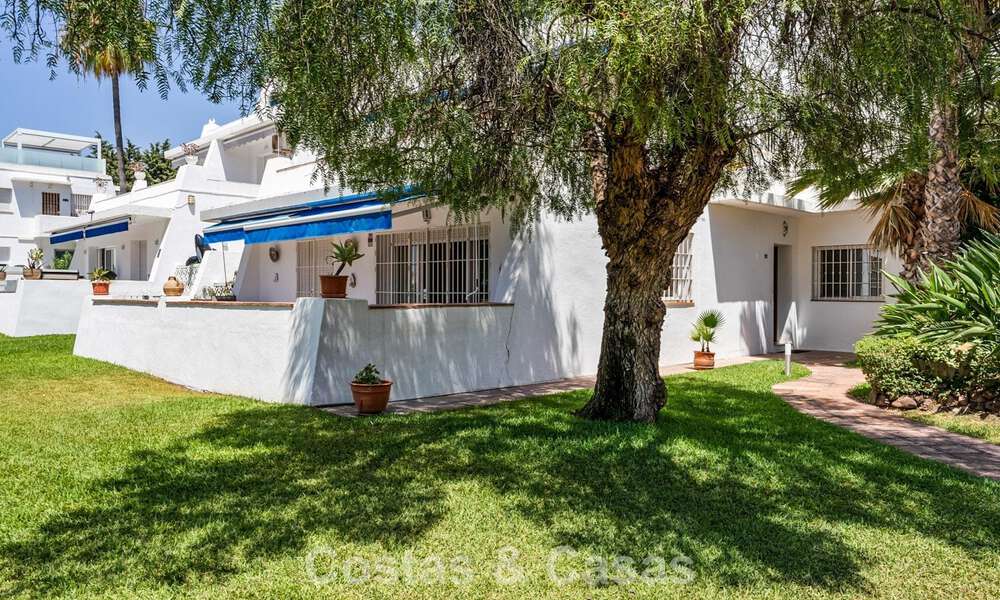 Ruim begane grond appartement in een gated complex op loopafstand van het strand en Puerto Banus, Marbella 783896