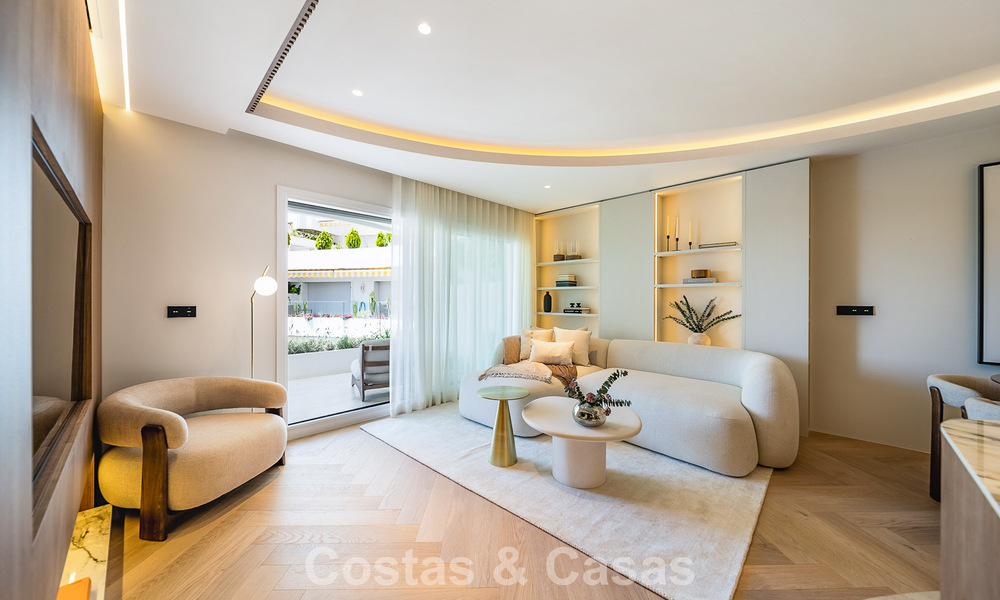 Luxueus gerenoveerd, 3-slaapkamer appartement te koop met panoramisch uitzicht op Marbella’s Golden Mile 784216