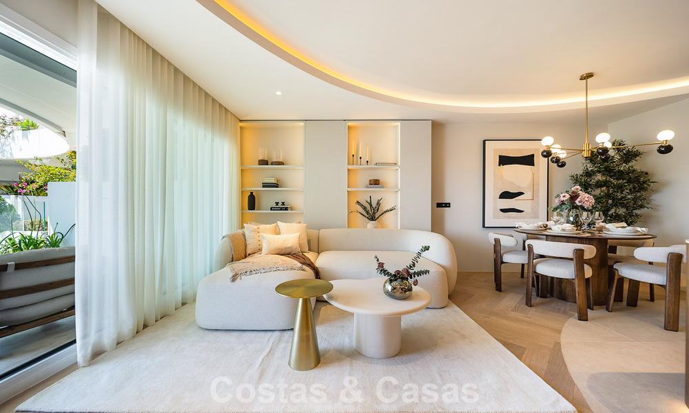 Luxueus gerenoveerd, 3-slaapkamer appartement te koop met panoramisch uitzicht op Marbella’s Golden Mile 784225