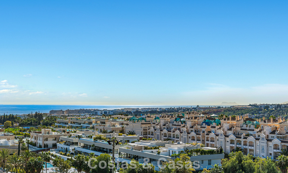 Luxueus gerenoveerd, 3-slaapkamer appartement te koop met panoramisch uitzicht op Marbella’s Golden Mile 784231