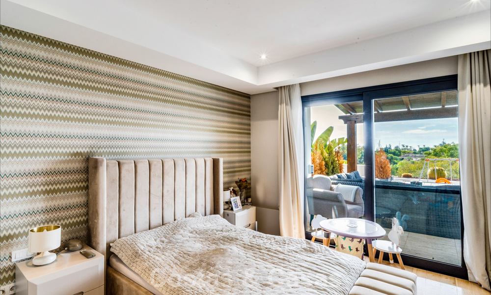 Prachtige, moderne, mediterrane villa te koop in een beveiligd exclusief complex op de Golden Mile van Marbella 784267