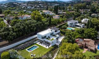Contemporaine luxevilla te koop in de groene heuvels nabij San Pedro in Marbella - Benahavis 784315 