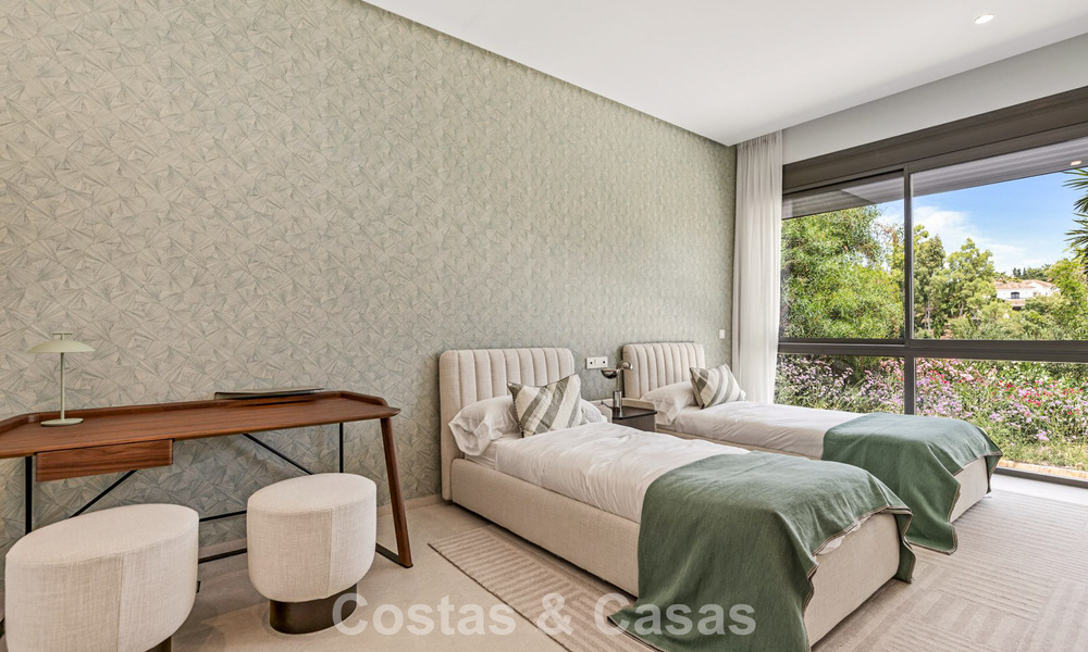 Contemporaine luxevilla te koop in de groene heuvels nabij San Pedro in Marbella - Benahavis 784332