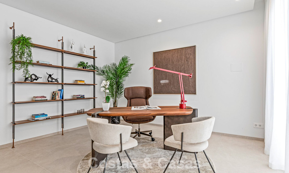 Contemporaine luxevilla te koop in de groene heuvels nabij San Pedro in Marbella - Benahavis 784335