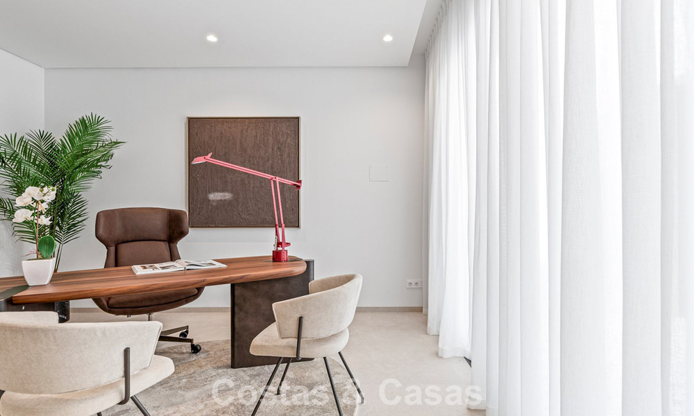 Contemporaine luxevilla te koop in de groene heuvels nabij San Pedro in Marbella - Benahavis 784336