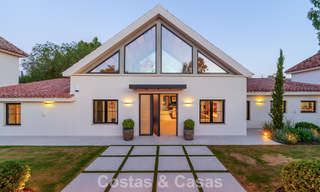 Exclusieve, gelijkvloerse villa te koop op een steenworp van het strand en voorzieningen in San Pedro en Puerto Banus, Marbella 784482 