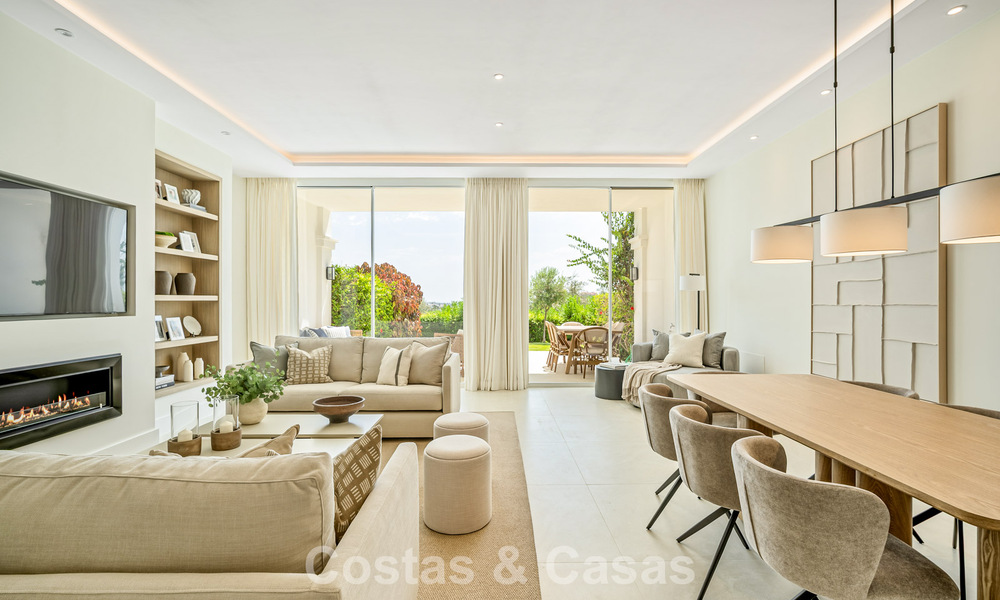 Schitterend gerenoveerd herenhuis te koop eerstelijns La Quinta golf in Marbella - Benahavis 784552