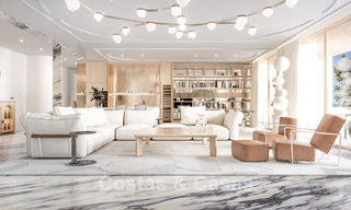 Penthouse te koop eerstelijnsstrand met schitterend zeezicht in Puerto Banus, Marbella 784688 