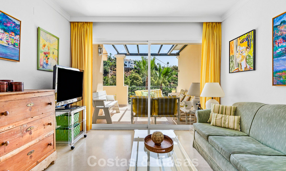 Lichtrijk 3-slaapkamer appartement te koop in La Quinta golfresort, Benahavis - Marbella 784737