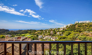 Gemoderniseerd luxe appartement met panoramische zeezicht te koop in Golfresort te Marbella - Benahavis 784841 