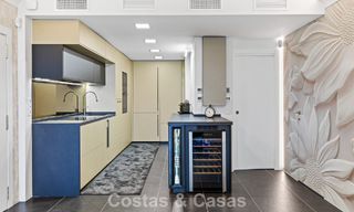 Gemoderniseerd luxe appartement met panoramische zeezicht te koop in Golfresort te Marbella - Benahavis 784853 