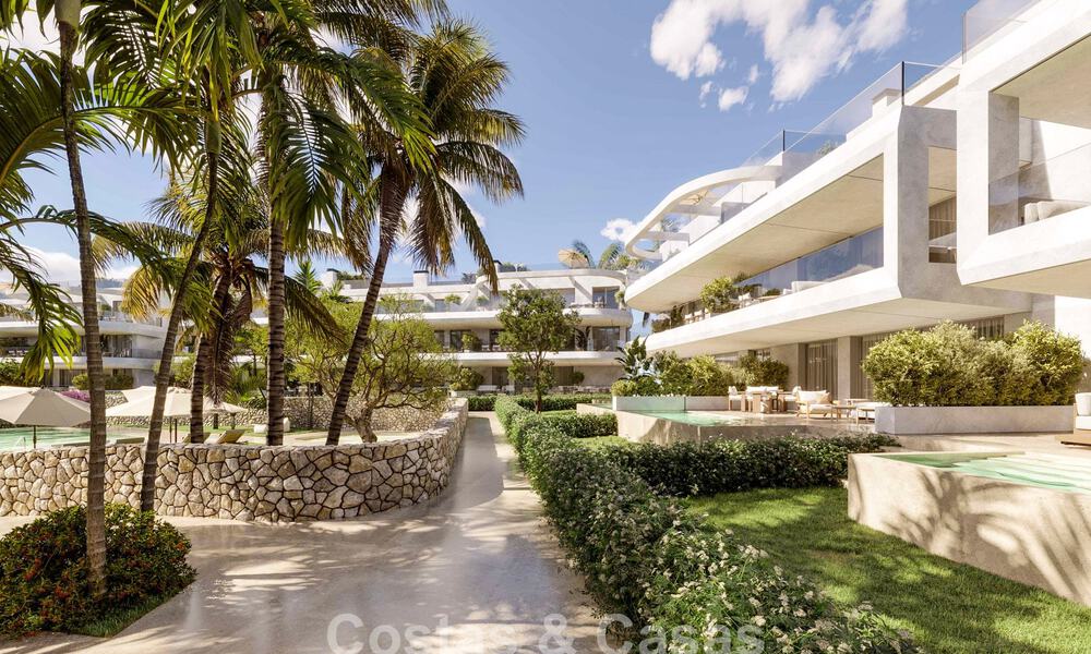 Innovatieve off-plan appartementen te koop op loopafstand van voorzieningen en het strand in Estepona, Costa de Sol 784903