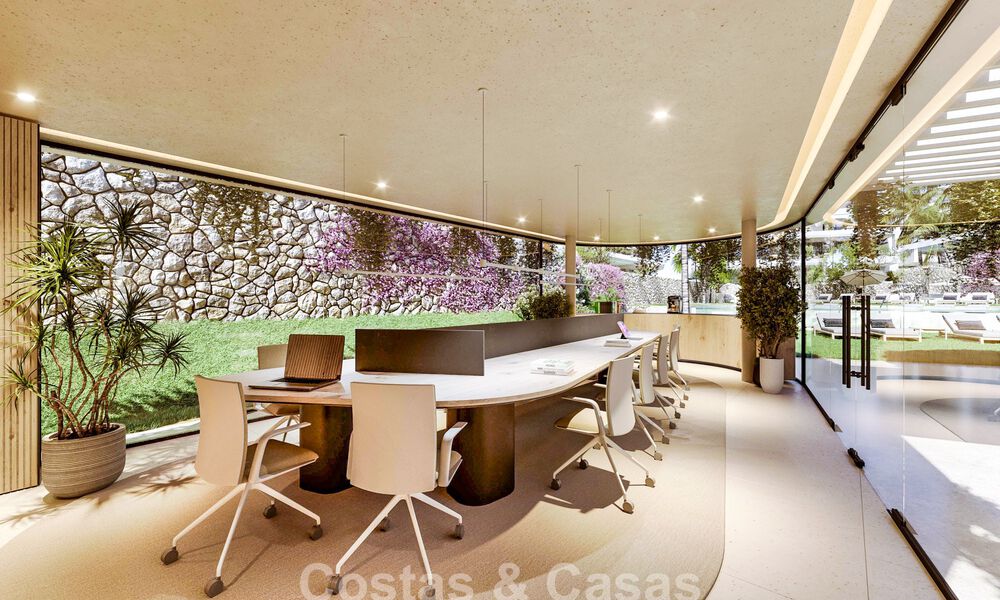 Innovatieve off-plan appartementen te koop op loopafstand van voorzieningen en het strand in Estepona, Costa de Sol 784909