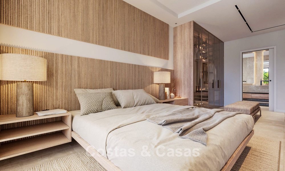 Innovatieve off-plan appartementen te koop op loopafstand van voorzieningen en het strand in Estepona, Costa de Sol 784911
