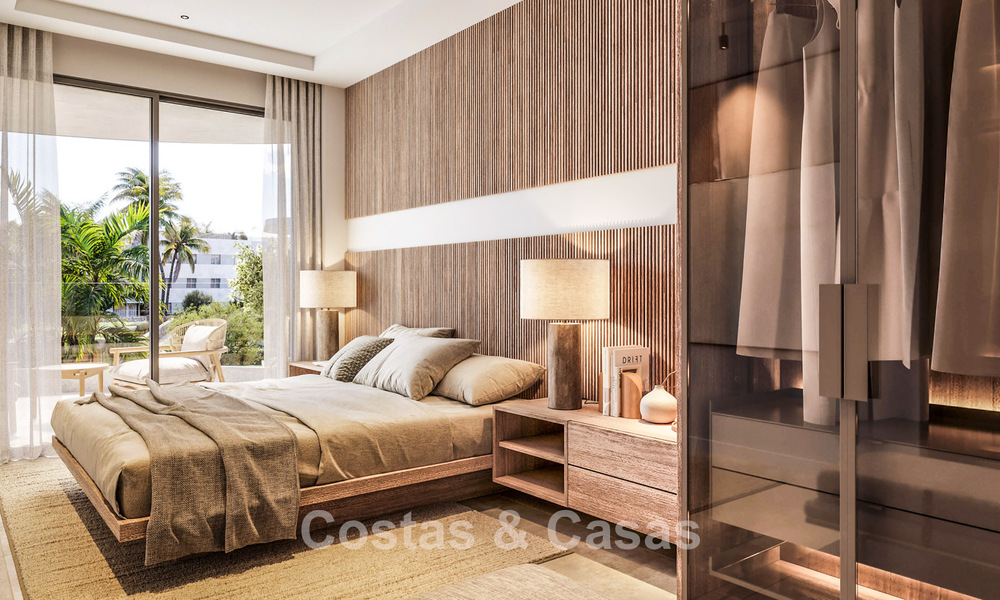 Innovatieve off-plan appartementen te koop op loopafstand van voorzieningen en het strand in Estepona, Costa de Sol 784912