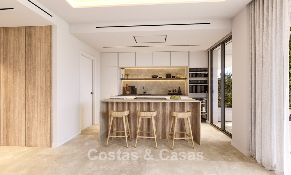 Innovatieve off-plan appartementen te koop op loopafstand van voorzieningen en het strand in Estepona, Costa de Sol 784918