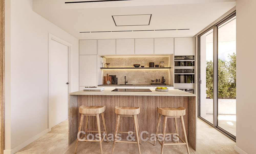 Innovatieve off-plan appartementen te koop op loopafstand van voorzieningen en het strand in Estepona, Costa de Sol 784920