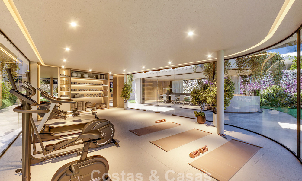 Innovatieve off-plan appartementen te koop op loopafstand van voorzieningen en het strand in Estepona, Costa de Sol 784925