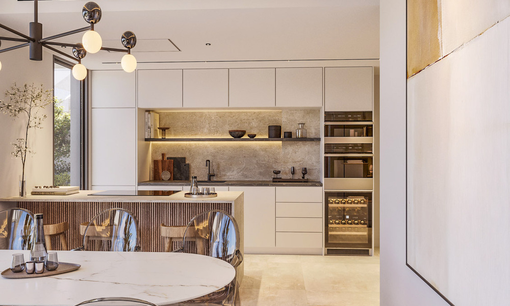 Innovatieve off-plan appartementen te koop op loopafstand van voorzieningen en het strand in Estepona, Costa de Sol 784931