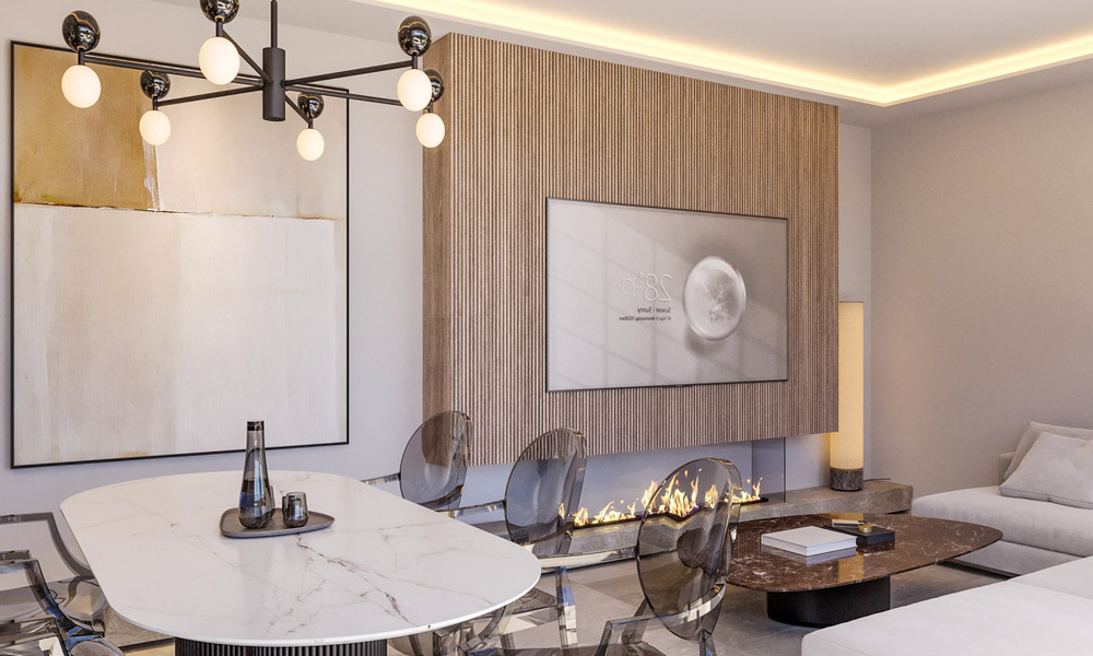 Innovatieve off-plan appartementen te koop op loopafstand van voorzieningen en het strand in Estepona, Costa de Sol 784934