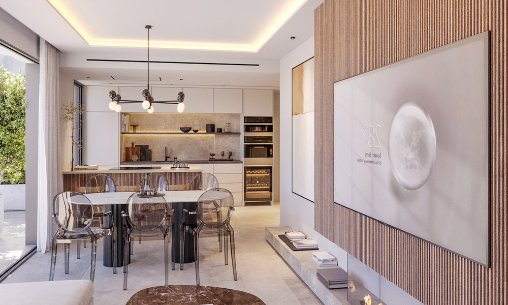 Innovatieve off-plan appartementen te koop op loopafstand van voorzieningen en het strand in Estepona, Costa de Sol 784937