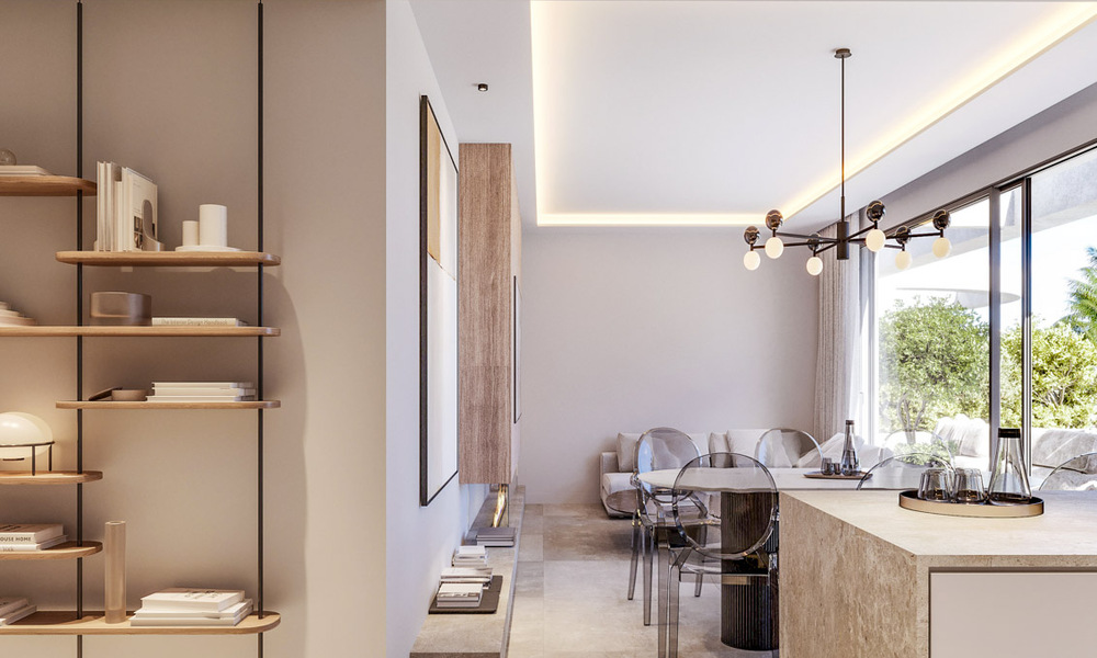 Innovatieve off-plan appartementen te koop op loopafstand van voorzieningen en het strand in Estepona, Costa de Sol 784938
