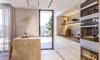 Innovatieve off-plan appartementen te koop op loopafstand van voorzieningen en het strand in Estepona, Costa de Sol 784940 