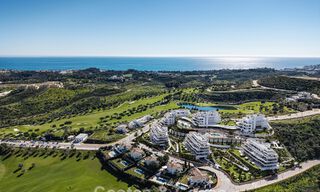 Lancering! Stijlvolle appartementen met panoramisch zeezicht te koop, eerstelijnsgolf in Mijas Costa, Costa del Sol 784982 