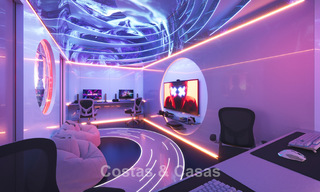 Lancering! Stijlvolle appartementen met panoramisch zeezicht te koop, eerstelijnsgolf in Mijas Costa, Costa del Sol 784995 