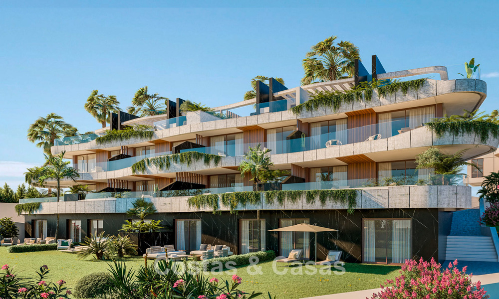 Pre-lancering! Luxueuze nieuwbouwappartementen te koop in de groene heuvels van Elviria, ten oosten van Marbella centrum 785009