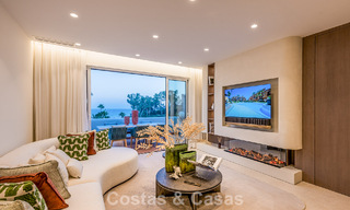 Luxe penthouse met zeezicht te koop in een gated strandcomplex op de New Golden Mile tussen Marbella en Estepona 785035 