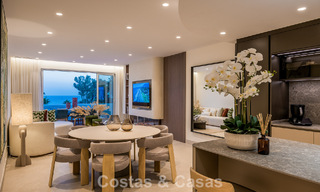 Luxe penthouse met zeezicht te koop in een gated strandcomplex op de New Golden Mile tussen Marbella en Estepona 785075 