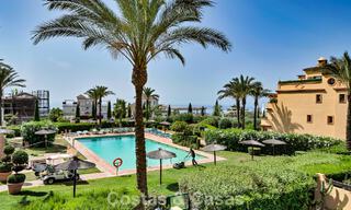 Instapklaar, 3-slaapkamer appartement te koop met zicht op de tuin en de zee in Los Flamingos Golf Resort in Marbella - Benahavis 785093 
