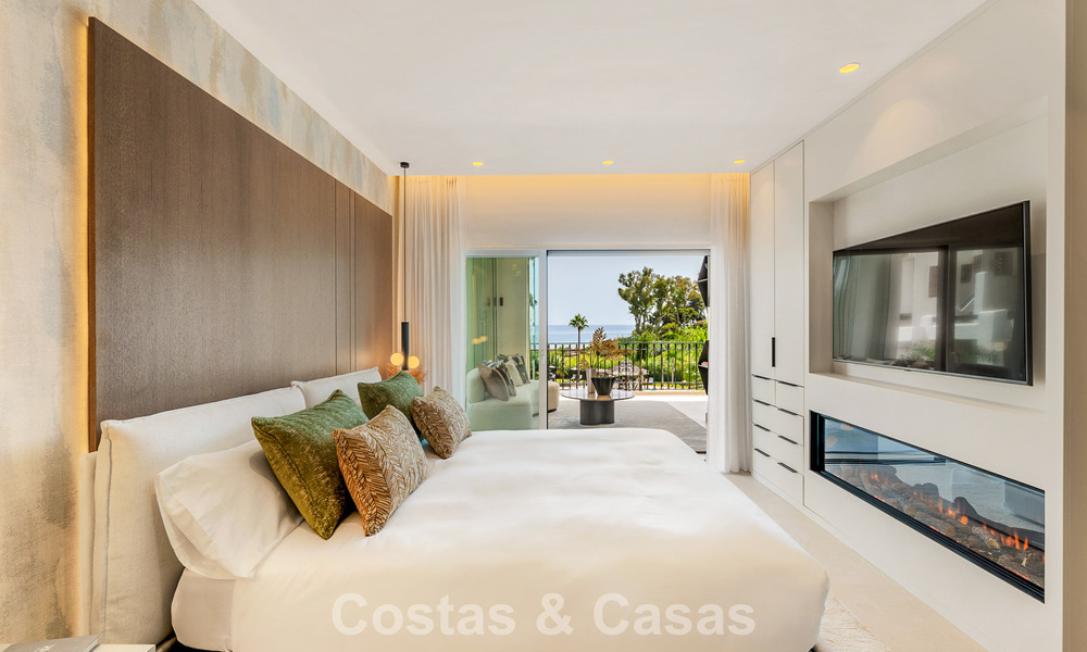 Luxe appartement met zeezicht te koop in een exclusief strandcomplex op de New Golden Mile tussen Marbella en Estepona 785227