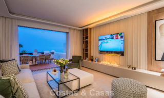 Gerenoveerd penthouse met zeezicht te koop aan het strand op de New Golden Mile tussen Marbella en Estepona 785313 