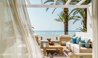 Luxueuze strandwoning met open zeezicht te koop, direct aan het strand op de prestigieuze Golden Mile van Marbella 785348 
