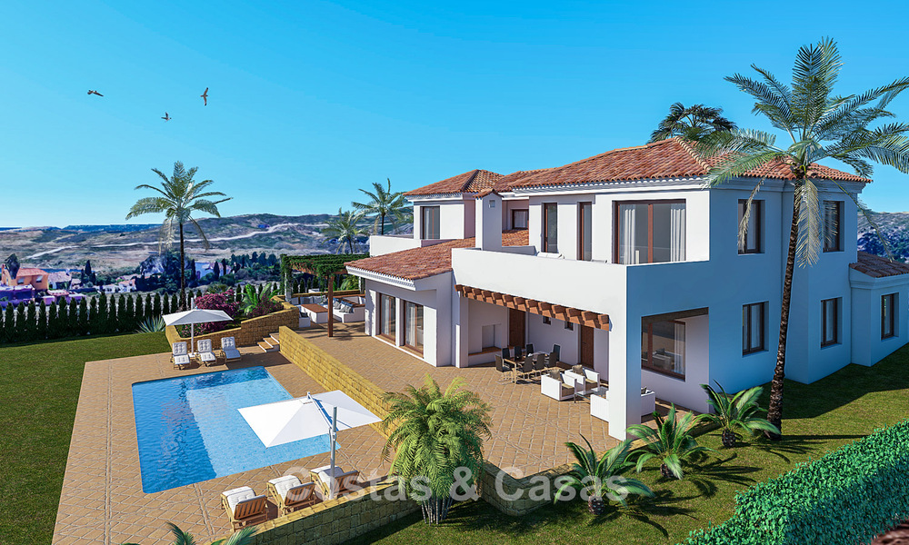 Prachtige bouwgrond te koop met mooi uitzicht, om uw droomvilla te bouwen – Valle Romano, Estepona West 808436