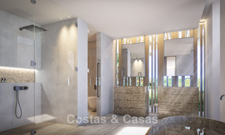 Nieuwe, high-end luxevilla te koop met zeezicht in een gated en permanent bewaakte villawijk van Sotogrande, Costa del Sol 785702 