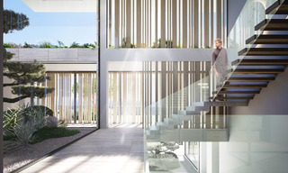 Nieuwe, high-end luxevilla te koop met zeezicht in een gated en permanent bewaakte villawijk van Sotogrande, Costa del Sol 785706 