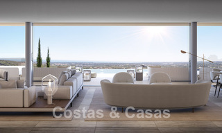 Nieuwe, high-end luxevilla te koop met zeezicht in een gated en permanent bewaakte villawijk van Sotogrande, Costa del Sol 785711 
