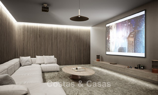 Nieuwe, high-end luxevilla te koop met zeezicht in een gated en permanent bewaakte villawijk van Sotogrande, Costa del Sol 785716 