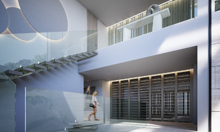 Nieuwe, high-end luxevilla te koop met zeezicht in een gated en permanent bewaakte villawijk van Sotogrande, Costa del Sol 785718 