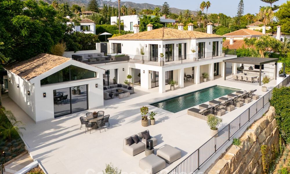 Royale luxevilla met moderne mediterrane architectuur te koop op Marbella’s Golden Mile 785527